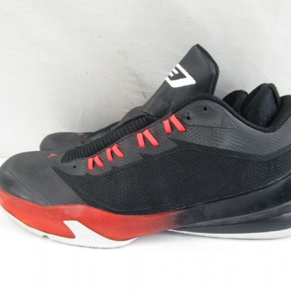 Nike Air Jordan Black/Red Men\'s Shoes Size 12 ﻿ ﻿